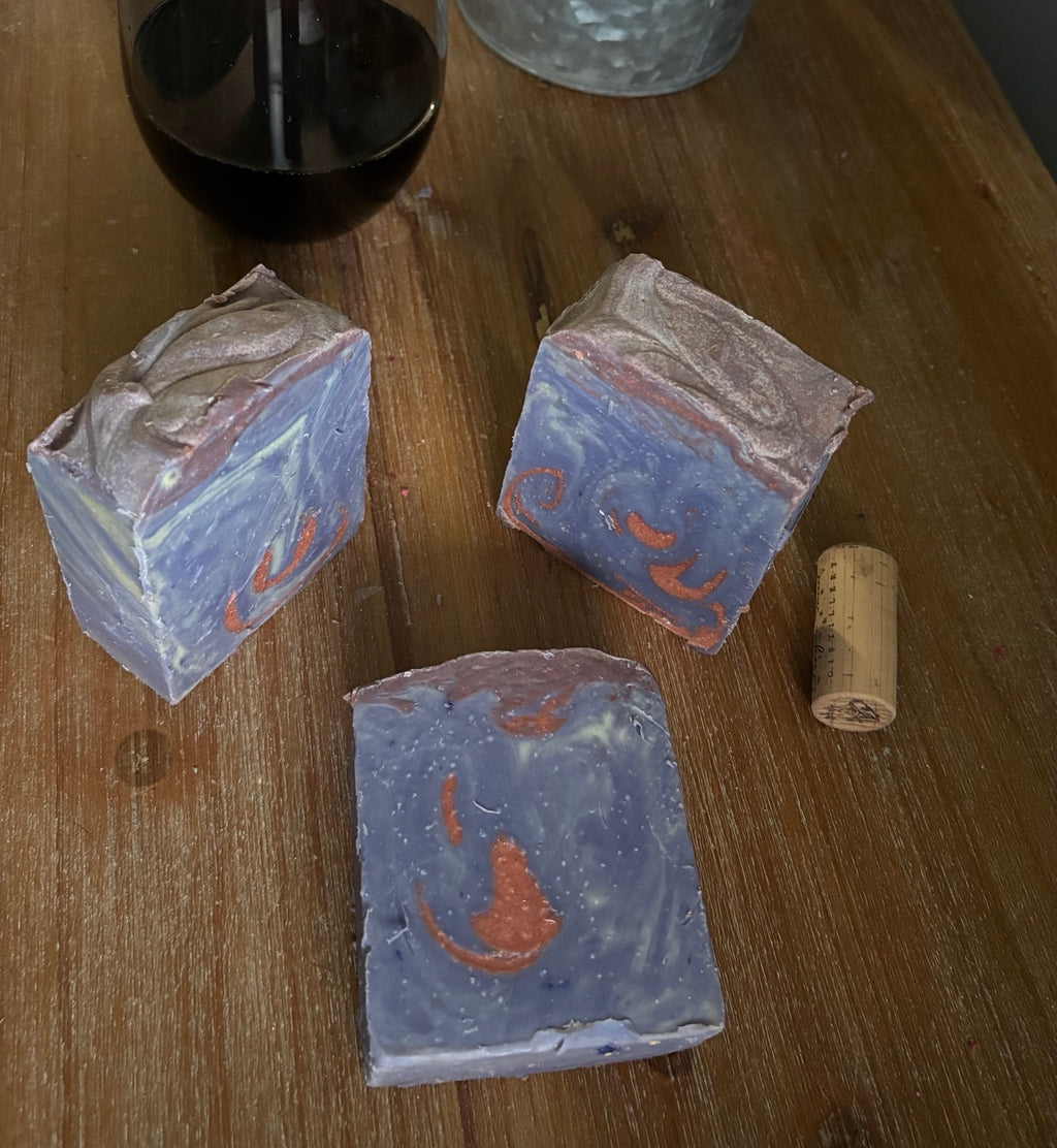 Bourbon Cabernet Wine Soap