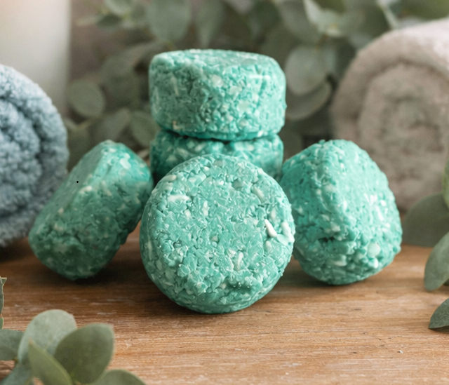 Spearmint Eucalyptus Beer Shampoo Bars